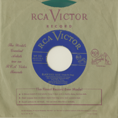 Black Eyed Susie / The Battle Hymn Of The Replubic (1949)