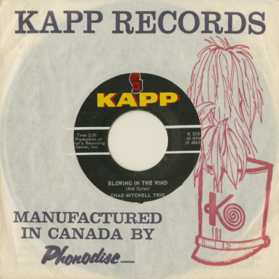 Blowing In The Wind / Adios Mi Corazon