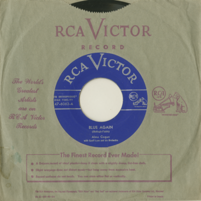 Blue Again / Paper Kisses (1955)