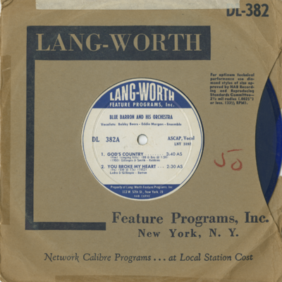 Blue Barron And His Orchestra