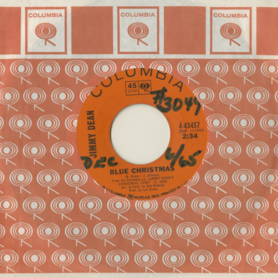 Blue Christmas / Yes Patricia There Is A Santa Claus