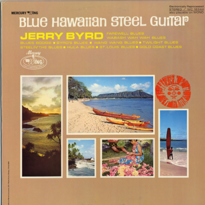 Blue Hawaiian Steel Guitar