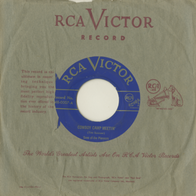 Cowboy Camp Meeting / Blue Prairie (1949)