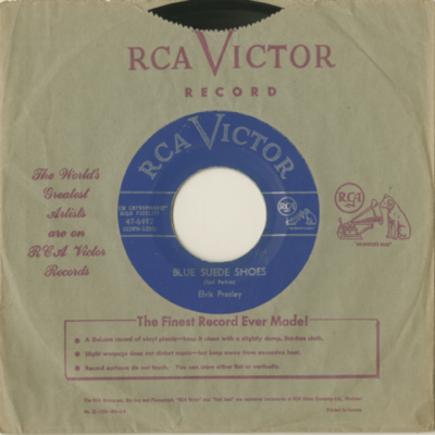 Blue Suede Shoes / I'm Counting On You