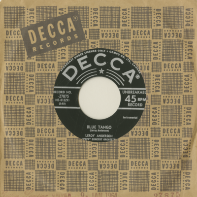 Blue Tango / Belle Of The Ball