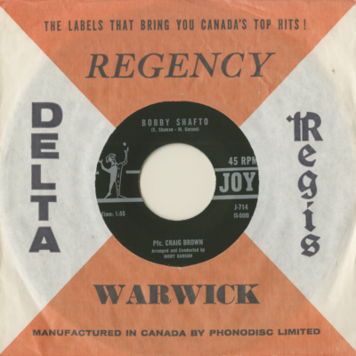 Bobby Shafto / Away-I'm Bound Away (1963)