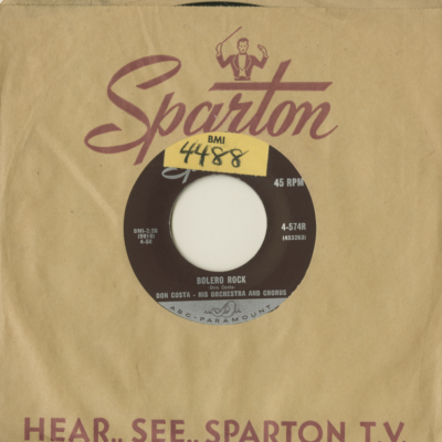 Bolero Rock / Strollin' Strings (1958)