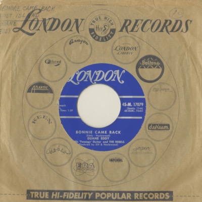 Bonnie Came Back / Lost Island (1959)