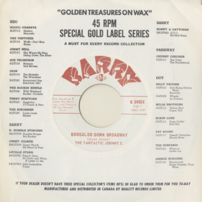 Boogaloo Down Broadway / Look What Love Can Make You Do