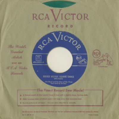 Boogie Woogie Square Dance / Texas Moon Waltz (1951)