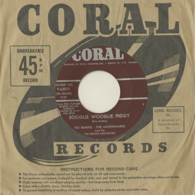 Boogie Wooglie Piggy / A Nightengale Sang In Berkeley Square