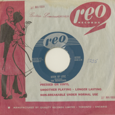 Book Of Love / You Never Loved Me (1958)