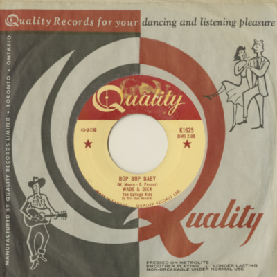 Bop Bop Baby / Don't Need Your Lovin' Baby (1957)