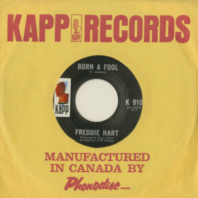 Born A Fool / The Hands Of A Man