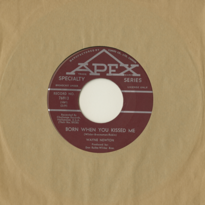 Born When You Kissed Me / Little White Cloud That Cried