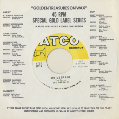 Bottle Of Wine / Can't You See I'm Trying