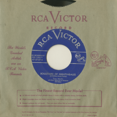 Boulevard Of Nightingales / Angels In The Sky (1954)