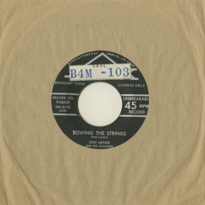 Bowing The Strings / Smash The Window