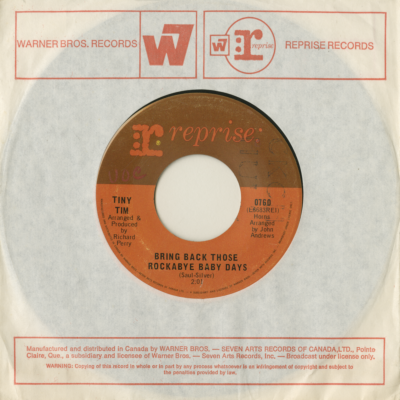 Bring Back Those Rockabye Baby Days / This Is All I Ask (1968)