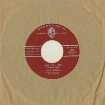 But You Lied / The Other Woman (1962)