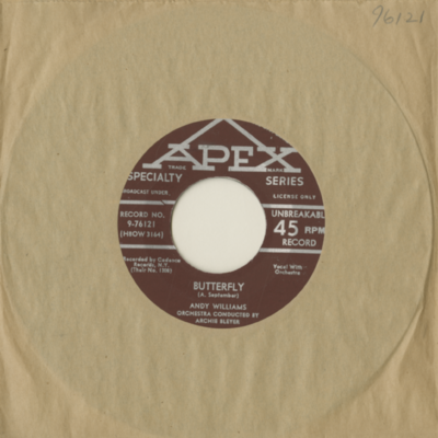 Butterfly / It Doesn't Take Very Long