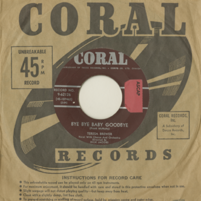 Bye Bye Baby Goodbye / Chain Of Friendship