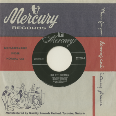 Bye Bye Barbara / A Great Night For Crying (1964)