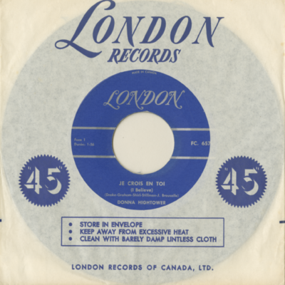 Je Crois En Toi / C'est Toi Mon Idol