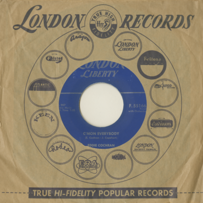 C'Mon Everybody / Don't Ever Let Me Go (1958)