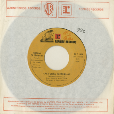 California Earthquake / Rhode Island Red (1971)