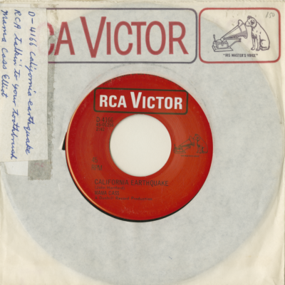 California Earthquake / Talkin' To Your Toothbrush (1968)