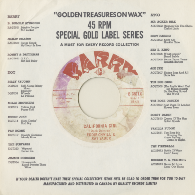 California Girl / Reflections Of A Fool