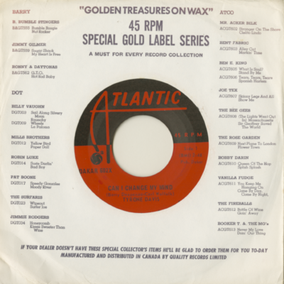 Can I Change My Mind / A Woman Needs To Be Loved