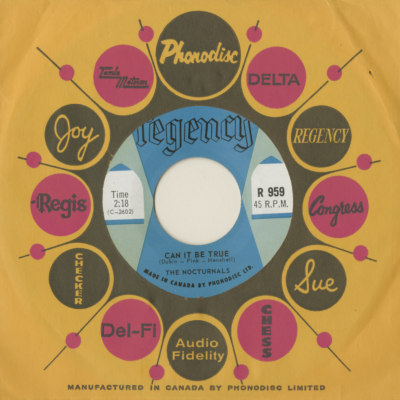 Can It Be True / Because You're Gone (1965)