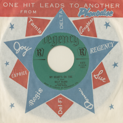 My Heart's On Fire / Can't Stop Her From Dancing (1961)