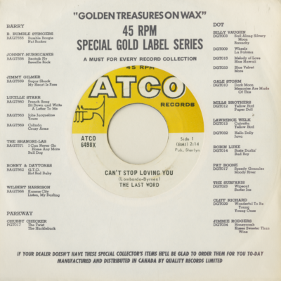 Can't Stop Loving You / Don't Fight It