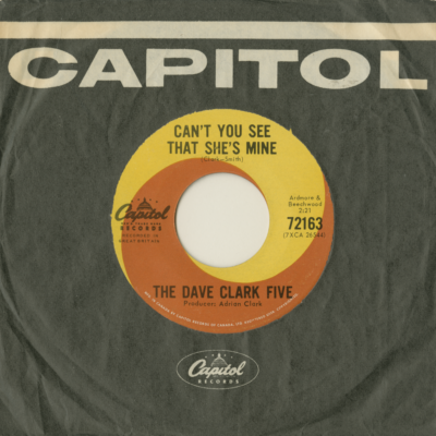 Can't You See That She's Mine / No Time To Lose