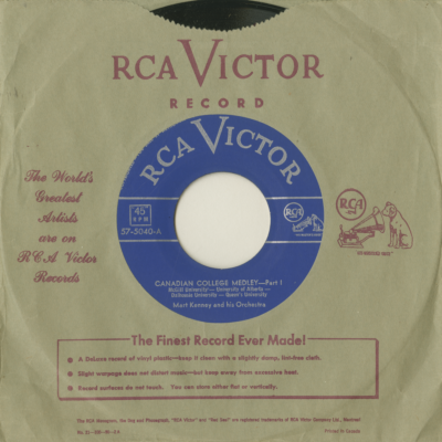 Canadian College Medley Part 1 / Part 2 (1952)