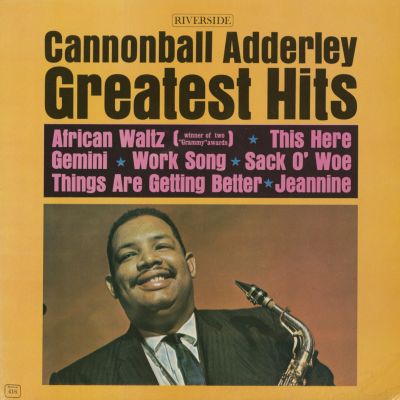 Cannonball Adderly Greatest Hits