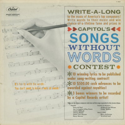 Capitol's Songs Without Words Contest