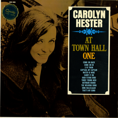 Carolyn Hester At The Town Hall One