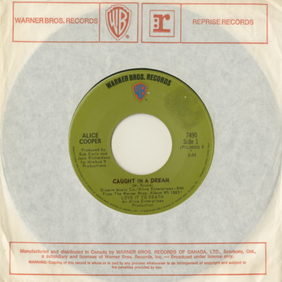 Caught In A Dream / Hallowed Be My Name (1971)