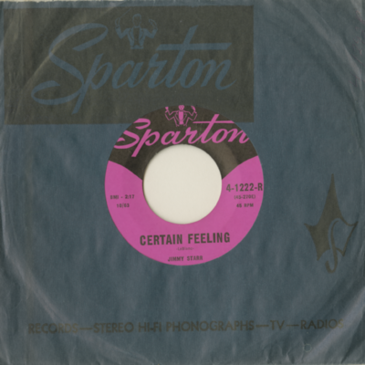 Certain Feeling / I'll Do The Same Things Again (1963)