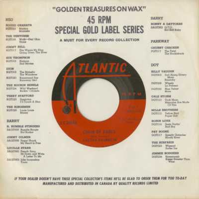 Chain Of Fools / Prove It