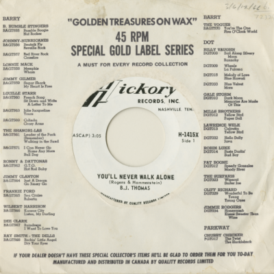 Chains Of Love / You'll Never Walk Alone