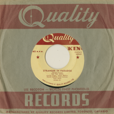 Stranger In Paradise / Changing Partners