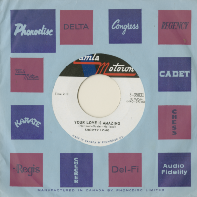 Chantilly Lace / Your Love Is Amazing (1967)