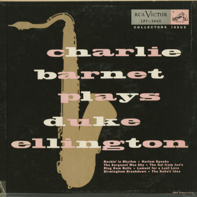 Charlie Barnet Plays Duke Ellington (1954)