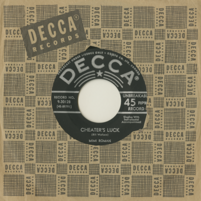 Cheater's Luck / Tonight, I Made You Mine