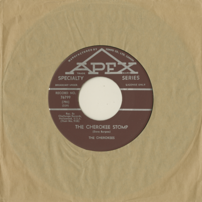The Cherokee Stomp / Uprisin' (1962)